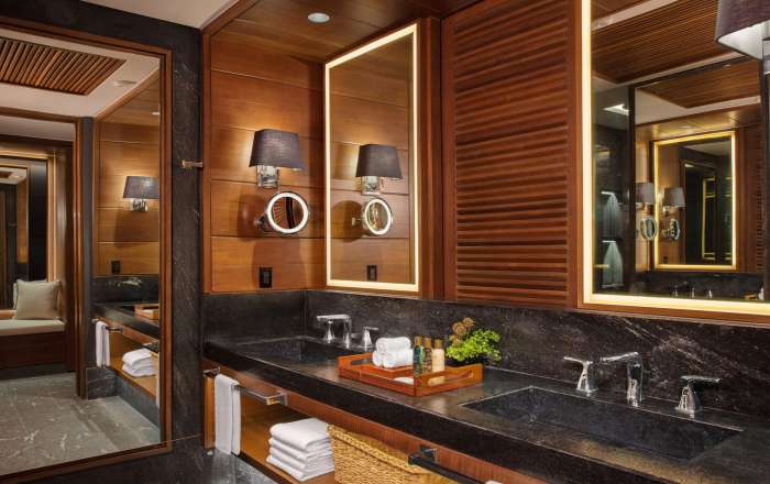 Junior Suite Bathroom with a Regal Feel