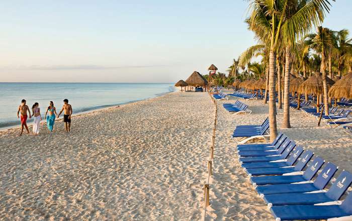 Benefit from the beautiful beachfront positioning