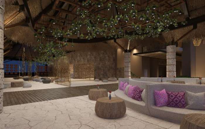 Modern, Chic Lobby Area