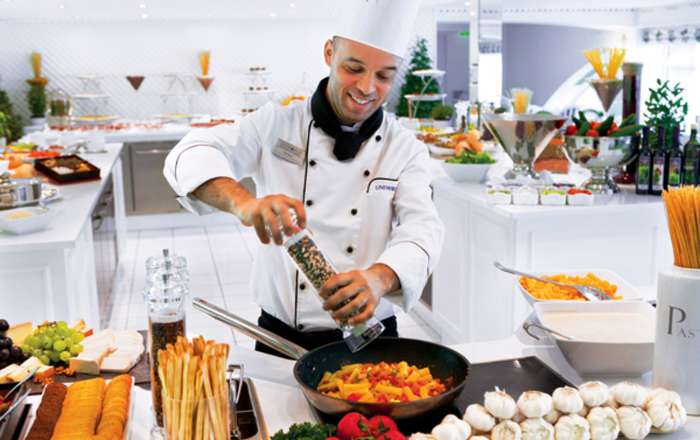 Talented chefs curate a specialist menu