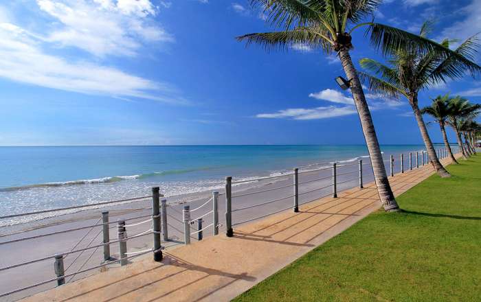 Scenic Beachfront Area