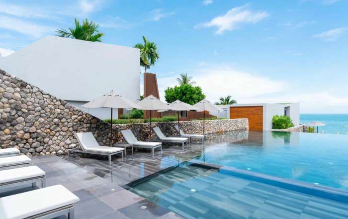 Go for a Swim in the Resort's Infinity Pool