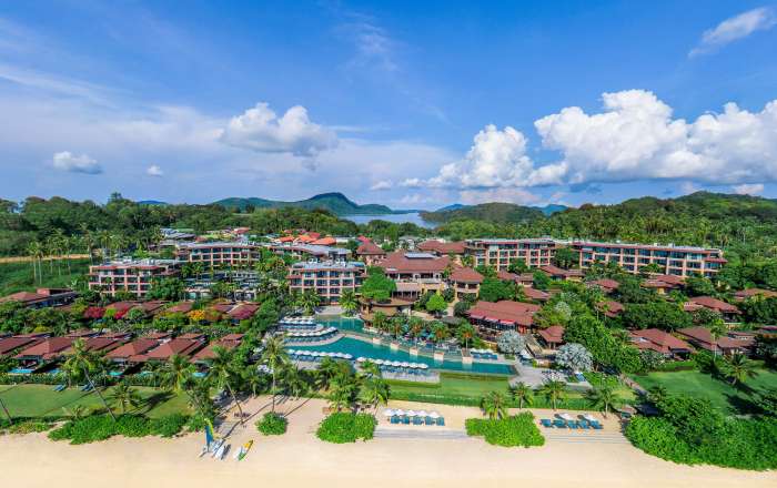 An Aerial View of the Stunning Pullman Phuket Panwa Beach Resort