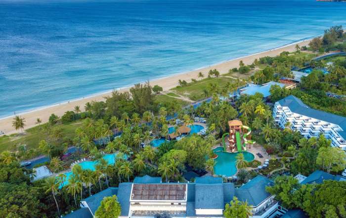 Thavorn Palm Beach Aerial View