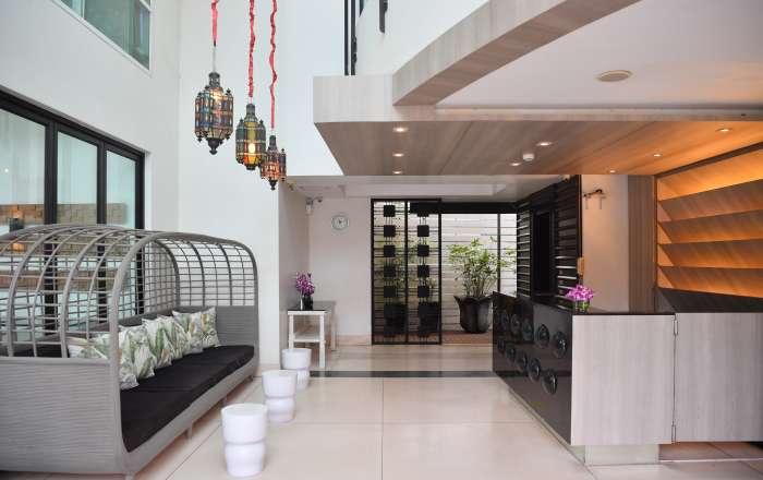 Charming Reception Area