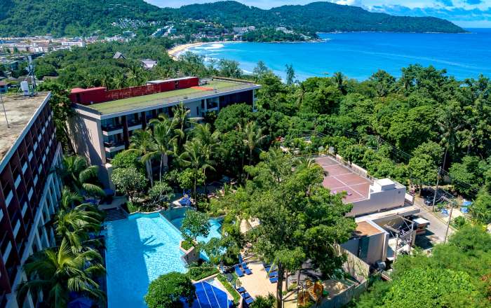 Aerial Shot of the Resort