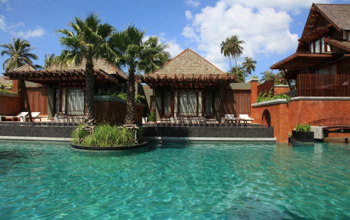 Enjoy A Swim Around the Resort