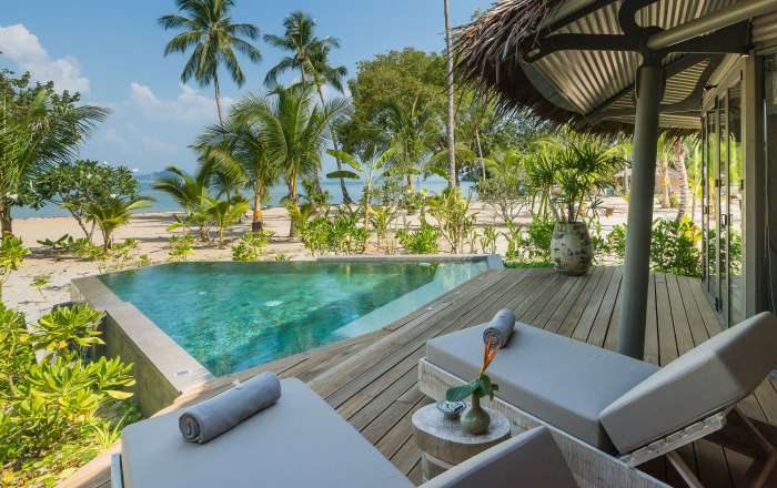 Beachfront Pool Villa