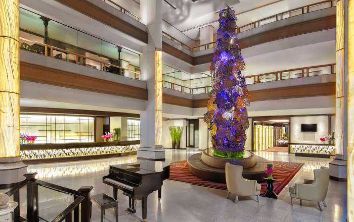 Luxurious Lobby Area