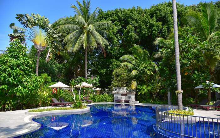 Pull Up a Lounger at the Garden Pool