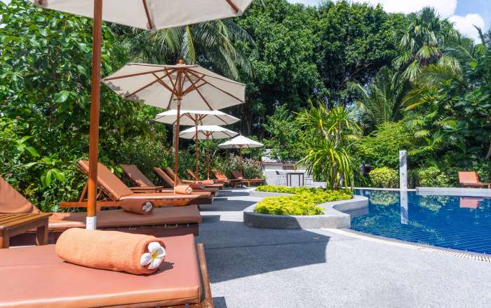 Pick Your Lounger and Relax Poolside
