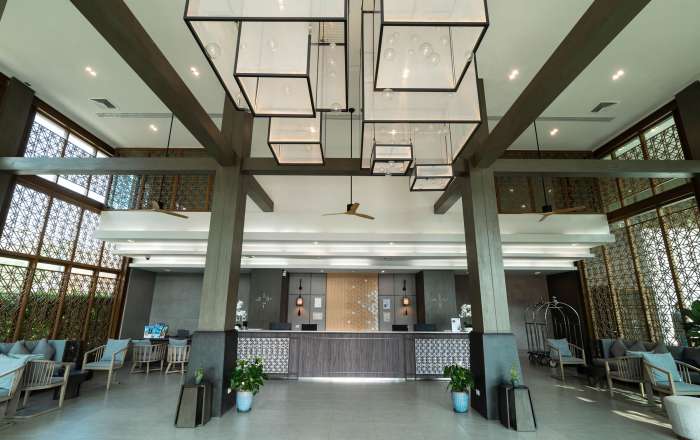 Contemporary Lobby Area