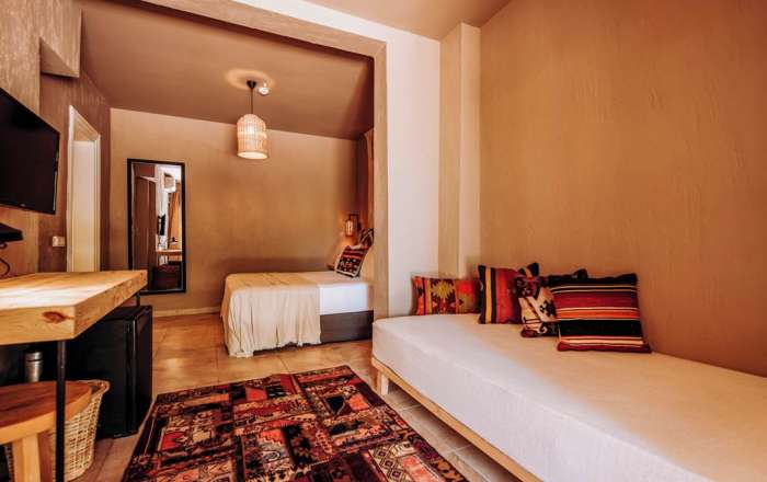 Warm Tones Create Comfortable Living Spaces