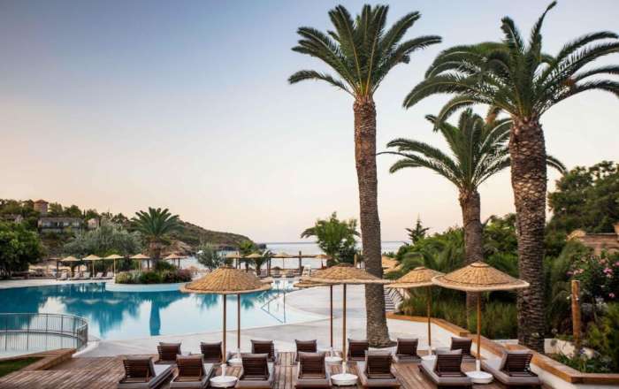 Chic Poolside Area, Perfect for Lounging