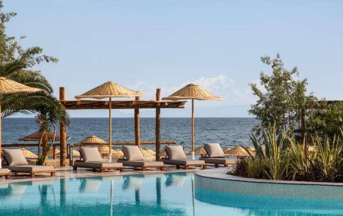 Catch Magical Seafront Views from the Main Pool