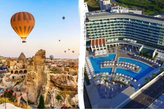 Main image of the hotel 4nts Cappadocia Cave Land Hotel + 5nts Wind of Lara Hotel & Spa.