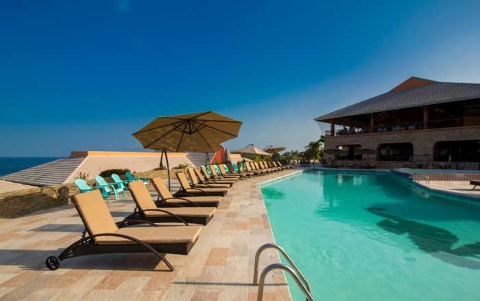 Sun Loungers Pool Side