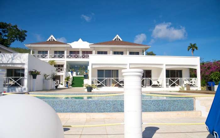 Shot of Pool and Bacolet Beach Club