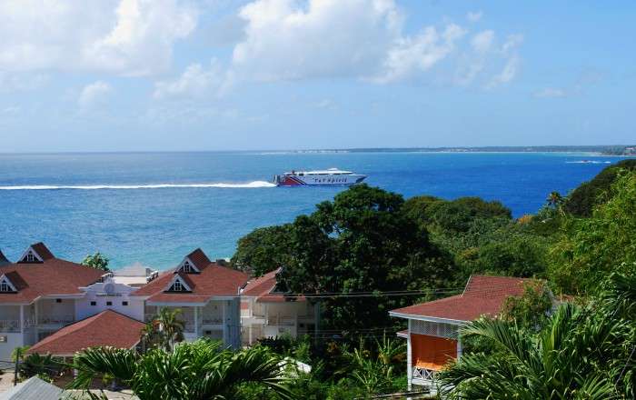 View of the Sea from Half Moon Blue