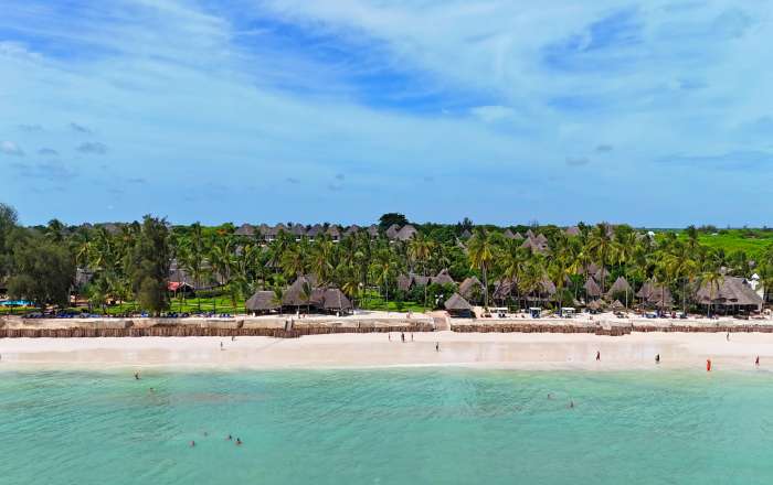 Beachfront View of the Resort