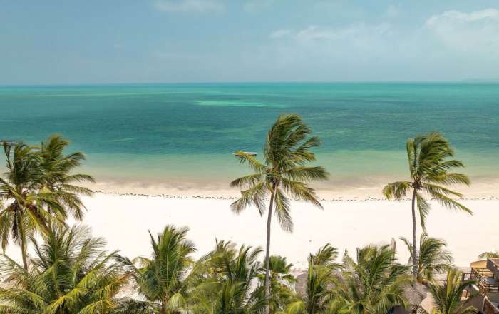 White sand beach