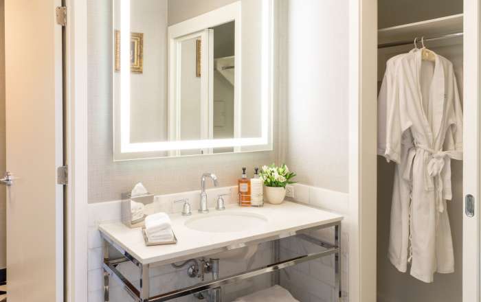 The Modern Bathroom Area