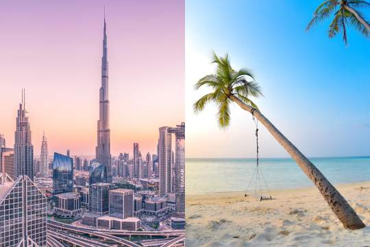 Main image of the hotel 3nts InterContinental Dubai + 11nts South Palm Resort.