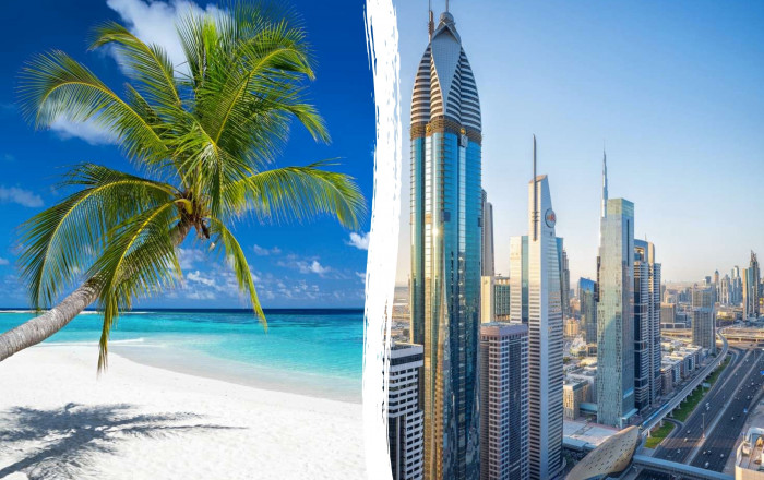 Main image for the offer: Multi-Centre Escape: 3 Nights Dubai & 7 Nights All-Inclusive Mauritius - Save 31%.