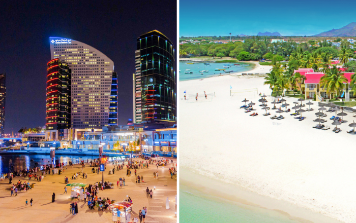 Main image for the offer: Multicentre Getaway: 3 Nights Dubai & 7 Nights Mauritius - Save 45%.