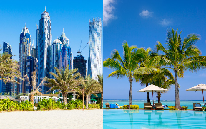 Main image for the offer: 5* Luxury Multicentre Escape: 3 Nights Dubai and 7 Nights Mauritius - Save 49%.