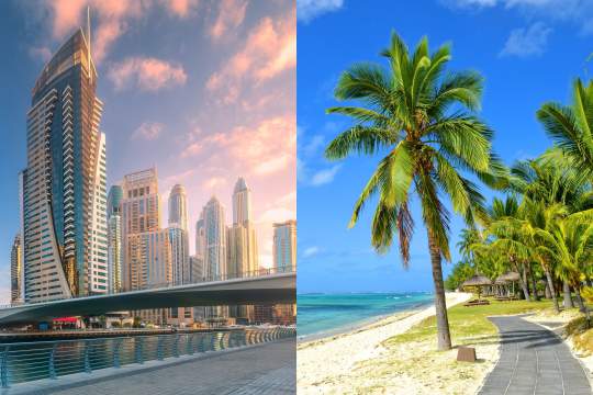 Main image of the hotel 3nts Crowne Plaza Dubai & 7nts Radisson Blu Azuri.