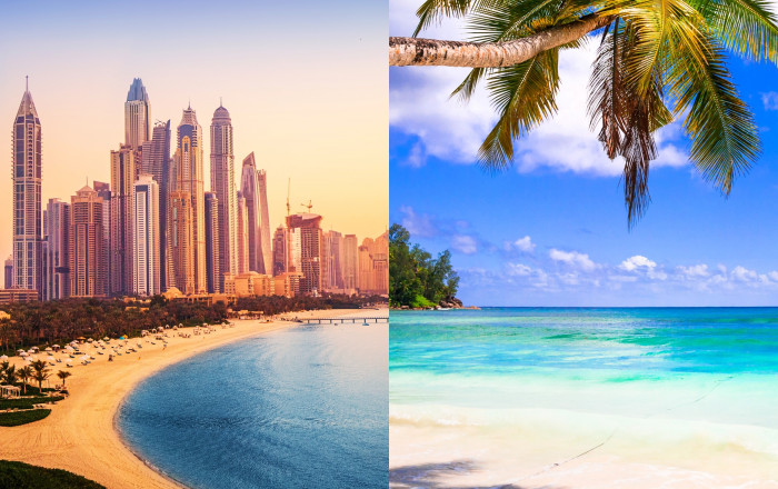 Main image for the offer: Multicentre Escape: 3 Nights Dubai City Break & 7 Nights Mauritius Beach Escape - Save 46%.