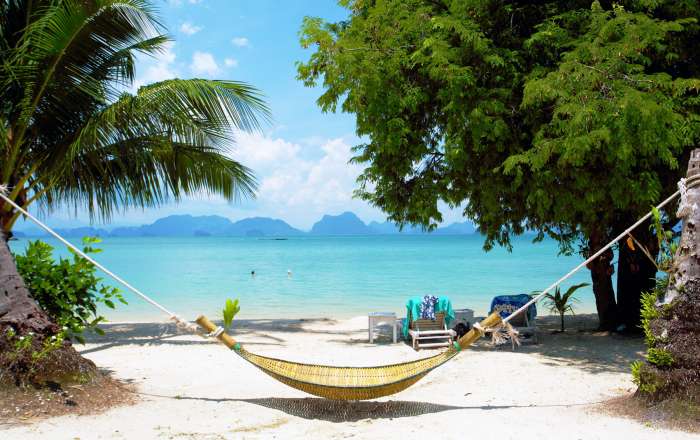 Paradise Koh Yao Beach Hammock