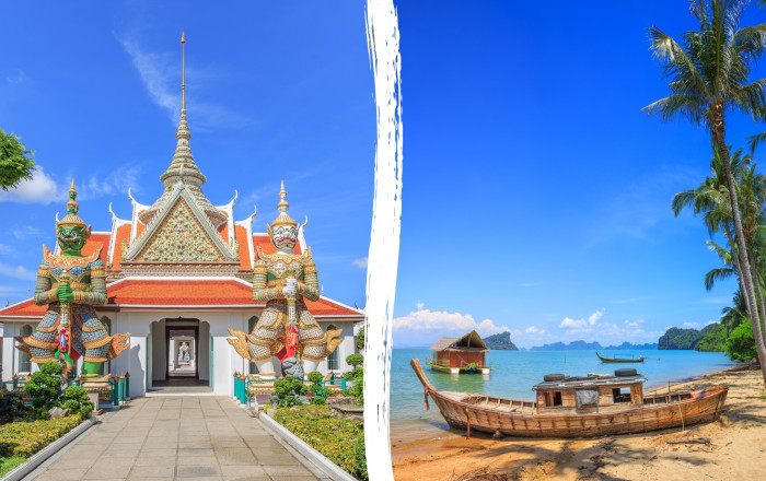 Main image for the offer: Multicentre Escape: 3 Nights Bangkok & 7 Night Koh Yao Noi Private Island Retreat - Save 26%.