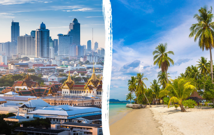 Main image for the offer: Multicentre Escape: 3 Nights Bangkok & 7 Night Koh Samui Beach Escape - saving 17%.