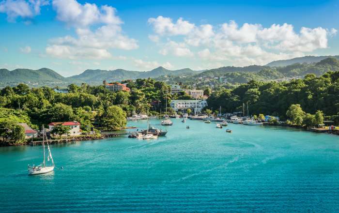 Take a Trip to Castries Harbor, Saint Lucia