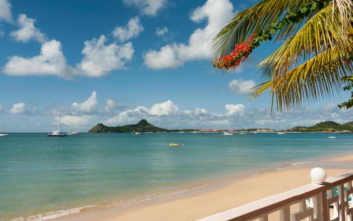 Reduit Beach, Just a Stone's Throw from Bay Gardens Marina Haven