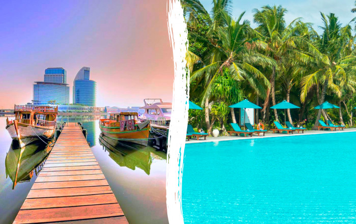 Main image for the offer: 5* Multicentre: 3 Nights Luxury Dubai Stay & 7 Night Maldives Beach Villa Escape - Save 20%.