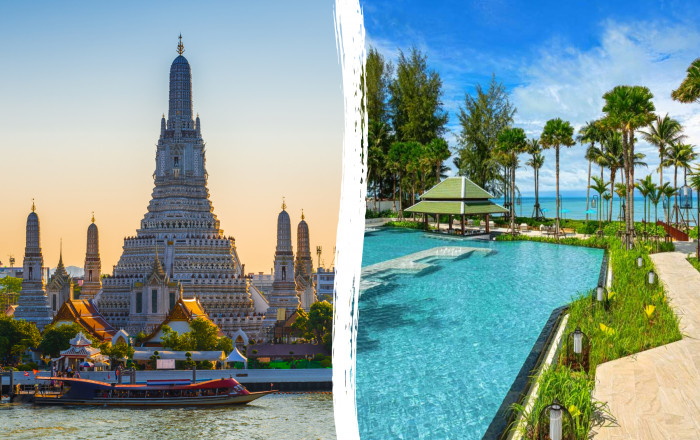 Main image for the offer: 5* Thailand Twin-Centre: 3 Nights Bangkok City Escape & 5 Nights Khao Lak Beachfront Oasis - Save 22%!.