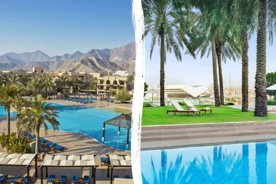 Main image of the hotel 5nts Miramar Al Aqah Beach Resort + 2nts Crowne Plaza Dubai Festival City.