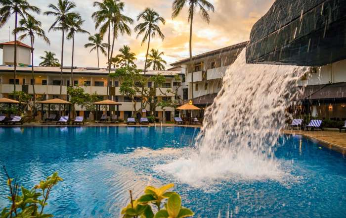 Relax at the Pool at Tangerine Beach Hotel