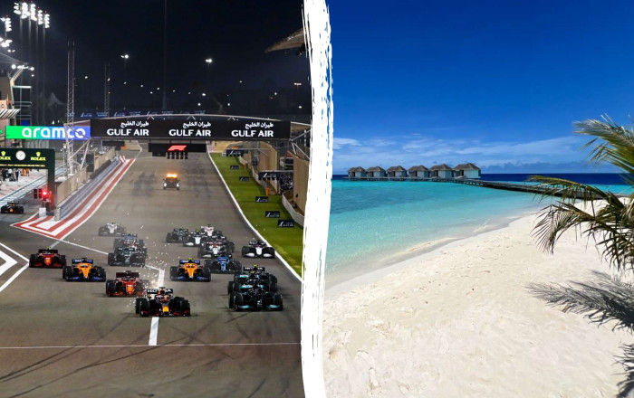 Main image for the offer: Bahrain Formula One Package & Maldives Private Island Escape In One Incredible Stay - Save 55%.
