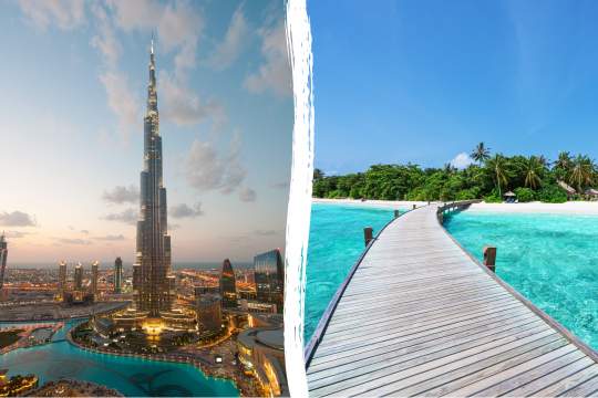 Main image of the hotel 3nts Holiday Inn Dubai Festival City + 7nts Rahaa Resort.